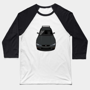 Skyline GTR V Spec R33 - Black Baseball T-Shirt
